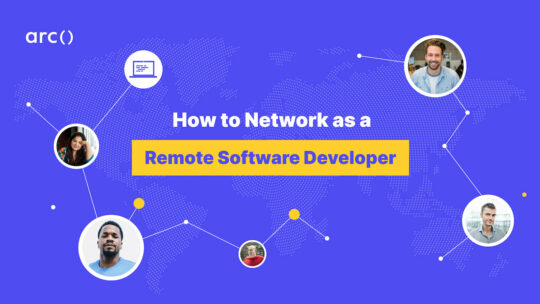 how to network remote software developer networking tips