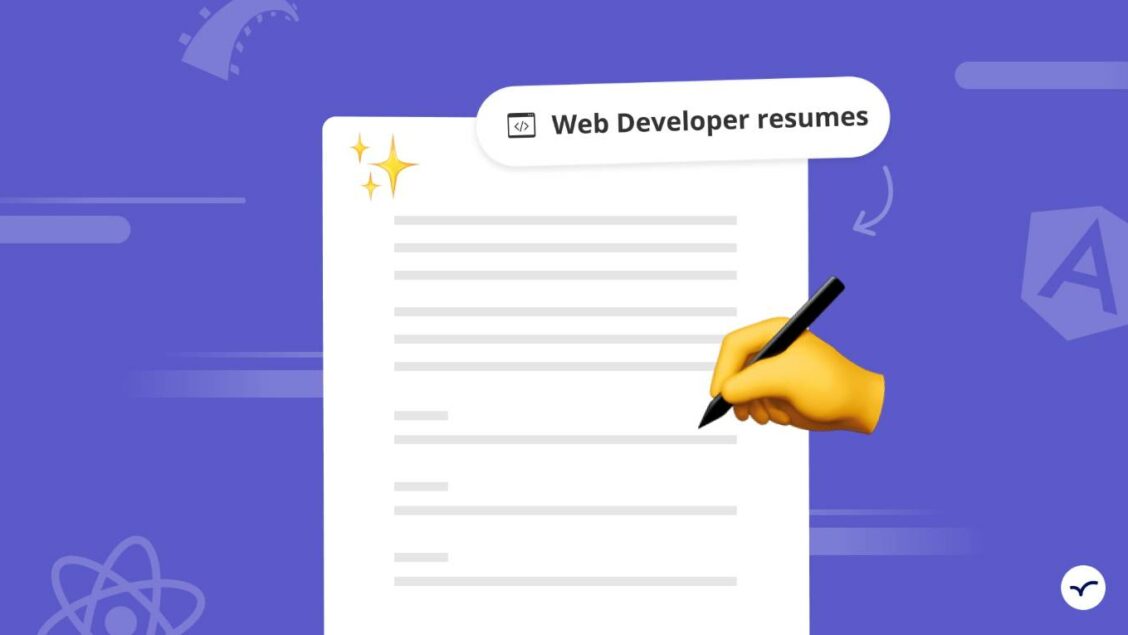 how to write a web developer resume example for web development jobs