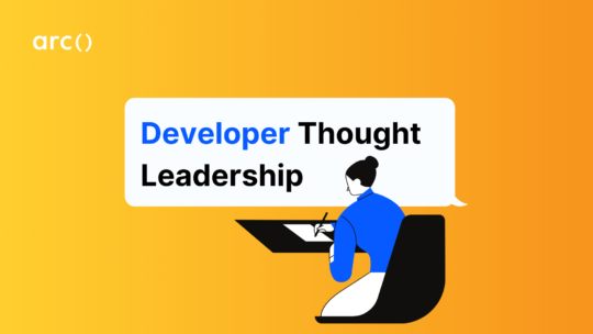 social media thought leadership for software developers and engineers